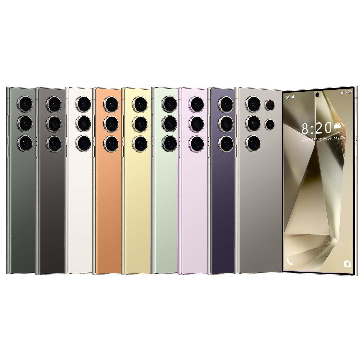 Original S24 Ultra 7.3 Inch Large Screen Smartphone 16gb + 1TB with Stylus 4G 5g Network with Dual SIM Android 13 Phone